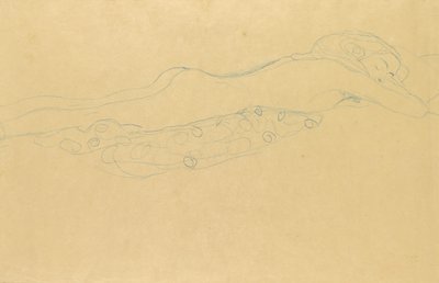 Water Serpents II by Gustav Klimt